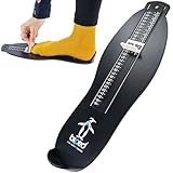 biped Fußmessgerät für Kinder und Erwachsene - Zur präzisen Größenbestimmung von Schuhen - Schuhgrößenmesser Kinder, Damen und Herren z2922