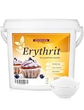 Feinwälder® Erythritol - Erythrit 5 kg, natürliche Zuckereralternative, Süßungsmittel ohne Kalorien, vegan, zahnfreundliche Zuckeralternative, glutenfrei, ohne Gentechnik