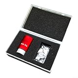 ComfyHarbor MA-56 Kurzwellen-Antennenfuß kompatibel mit 5,6 m M10-Gewindestange, robuste 6061-Aluminiumlegierung, leicht 152 G, ideal für Amateurradio und Mastmontage (MA-56 Rot)