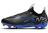 Nike Vapor 15 Fussballschuh, Black/Chrome-Hyper Royal, 35.5 EU