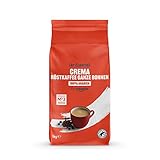 Our Essentials by Amazon ganze Bohnen, Mittlere Röstung, Koffeinhaltig - 100% Arabica - 1kg