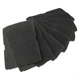 LatoYard für Trockner Filter Ersatz 8PC Filter Baumwolle Fusselfalle für Wäschetrockner strapazierfähiges Schwammmaterial 24 x 15,5 cm
