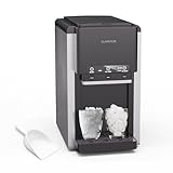 Klarstein ArcticBlend 3in1-Eiswürfelmaschine – 20 kg/24 h, Kugeleis & Crushed Ice, Wasserspender, 6-Liter-Wassertank, Edelstahl, Eiswürfelbereiter, Ice Maker, Schwarz
