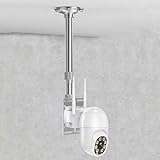 Vertikale Halterung für PTZ Dome-Kamera, verstellbare Deckenstütze für erhöhte Sicherheit (40–80 cm)