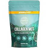 Collagen Pulver von Primal Harvest - Bioaktives Premium Collagen Complex, nachhaltige Grasfütterung, Kollagen Hydrolysat, Geschmacksneutral, optimale Löslichkeit (Primal Collagen MCT (1 Pack)