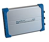 PeakTech P 1286 - PC-Oszilloskop, 2 Kanal, 100 MHz, 1GS/s, USB und LAN Schnittstelle, PC Software, P 1286