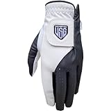 USG Cabretec Herren-Golfhandschuh, Hydrolyte-Synthetik-Technologie, Anmut, Griffigkeit und Power, Größe L, links