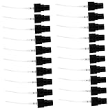 balacoo 20St Sprühkopf für Alkoholflaschen Parfüm Sprühkappen Sprühnebel Flasche Kosmetik Sprühflaschen Ersatzsprüher Sprühspitzen reiner Düse Zubehör Spritzgerät Plastik