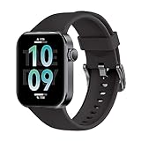 AZTTKIA Smartwatch Damen Herren, Smart Watch mit Telefonfunktion 1.85' Zoll Touchscreen Fitness Tracker, IP68 Wasserdicht Fitnessuhr Schrittzähler, 147 Sportmodi Sportuhr für Android iOS