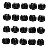 DIKACA 20 Stück Teiliges Steckregal verbindungsset aus Kunststoff für Modulare Drahtwürfel aufbewahrung Einfache Montage Kompatibel mit Aufbewahrungsschränken Schuh Blumengestellen