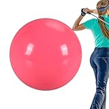 Üben Sie Golfbälle - 6 cm/2,36 Zoll Standard Golf Übungsbälle | Hohe Sichtbarkeit Fernswinger Trainingszubehör Für Eine Verbesserte Genauigkeit Der Umweltfreundlichen Kontrolle (Rosa)