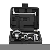 Arbeitssparender Schraubenschlüssel, Drehmoment-Multiplikator-Set, Radmutterentferner, Reifenwechsel-Set mit Stecknüssen für Wohnmobile, Sattelwagen, Automobilreparatur, Garage, Radwartung