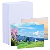 100 Blatt Fotopapier 8,9 x 12,7 cm Premium-Fotopapier, Kunstdruckpapier, 180 g/m², Druckerpapier, weißes Hochglanzpapier, Fotodruckerpapier, Bürobedarf für Tintenstrahldrucker