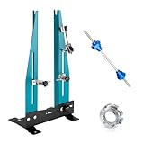 Mimoke Fahrrad-Zentrierständer für 16-29“ Räder mit durchgehender Achsadapterstange. Geeignet für Felgenausrichtung und 90-150mm Radbreiten