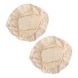 LIGIGWASH 2 STÜCK Ovaler Gärkörbchen Bezüge aus Langlebigem Leicht zu Reinigen für Brotproofing und Backzubehör Passend für Körbe Praktische Küchenhelfer für Zuhause