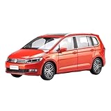 CHENXILONG 1/18 Für VW Jetta Statische Volltür Legierung Druckguss Modell Sammlung Auto Modell Dekoration Ornamente Modell Sammlerspielzeugautos(Orange)