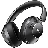 EarFun Wave Pro Over-Ear Kopfhörer Kabellos Bluetooth, Hybrid Aktive Noise Cancelling, Hi-Res Audio, LDAC, 80 Std Akku, Bequemer Halt, 5 Mikrofone Kristallklare Anrufe, Bluetooth Multipoint, EQ in App