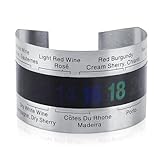 Wein Temperatur, Weinthermometer Edelstahl Wein Lcd Thermometer Flasche Bier Rotwein Armband Temperatursensor, Clip-Weinthermometer Lcd Digitalanzeige Temperatursensor Für Wein, Sekt, Saft