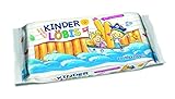 Kinder Löbis, Löffelbiskuits ohne Zuckerkruste, leckere Kinderkekse, Doppelpack 200g (2 x 100g)