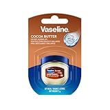 Vaseline Lip Therapy Cocoa Butter, Pflegender Lippenbalsam für optimale Feuchtigkeit, (Cocoa Butter (1er Pack))