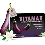 VITAMAX Dual-Komplex | Für aktive Männer | Soforteffekt gegen sexuelle Schwäche | 5 Beutel | Hochdosiert 500mg Tribulus Terrestris, Roter Ginseng | Made in Germany