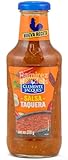 Clemente Jacques Taquera Salsa Flasche 370g / Mexikanische rote Salsa Sauce, Salsa Dip Sauce für Nachos