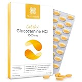 Healthspan Optiflex Glucosamin 1.000 mg | Unterstützung für gesunde Gelenke und verbesserte Mobilität | Hochwirksame Formel mit Vitamin C zur Förderung der Gelenkgesundheit | Vegan | 160 Tabletten