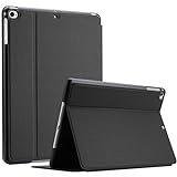 ProCase Buchdeckel Hülle für iPad 9.7 Zoll 6. Generation 2018/5. Generation 2017 / iPad Air 2 / iPad Air 1, Schutzhülle Case Smart Cover für iPad 6 / iPad 5 -Schwarz