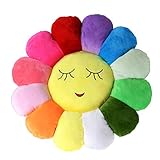 LADAMI 50,8 cm Sonnenblumen-Bodenkissen für Kinder, weiches Sitzkissen, Stuhlkissen, Sofa-Pads für Mädchenzimmer und Babyzimmer, Heimdekoration