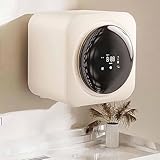 ZGYOZMNG Waschmaschine Elektrischer Wäschetrockner Freistehendes Zuhause, Wandhängendes Modell 3,5L Waschen und Trocknen, Vollautomatischer Wäschetrockner, für Wohnungswäsche