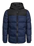 JACK & JONES JUNIOR JJETOBY PUFFER HOOD SN JNR