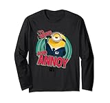 Despicable Me 4 Stuart To Serve And Annoy Big Chest Poster Langarmshirt