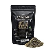 Zaatar Gewürz Zubereitung, 250 g orientalische Gewürzmischung für die nordafrikanische und arabische Küche