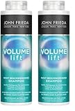 John Frieda Volume Lift Shampoo - Vorteilsgröße: 500 ml - Für Volumen und Fülle - Haartyp: fein, dünn, platt - Kabinettgröße (Packung mit 2)