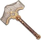 Thors Hammer im Kriegsspiel, 1：1 Cosplay Requisite von Thor, aus PU, für Rollenspiele, Geschenk und Dekoration.