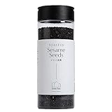 Emma Basic Gerösteter schwarzer Sesam 150g | Ballaststoffreich | Proteinquelle | vegan | Reiches Aroma | Antioxidantien | Einfach streuen