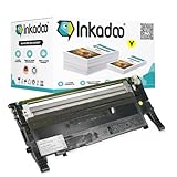 Inkadoo Kompatibel Toner für HP W2072A / 117A XL Gelb Color Laser MFP 178 nw Color Laser MFP 179 fnw Color Laser MFP 179 fwg ca. 1.300 Seiten Tonerkartusche, Tonerpatronen, Drucker Toner