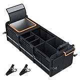 Kofferraum-Organizer für Auto, große Kapazität, Auto-Organizer, rutschfeste Unterseite, 600D wasserdichtes Oxford-Gewebe, Isolationsfunktion, Organizer für , 105 l, große Kapazität