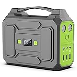 SinKeu Trabare Powerstation 99Wh/27000mAh, 100W Solar Generator Akku mit USB -C/AC/DC Ausgabe, Mobile Stromgenerator für Outdoor Camping und Notfälle