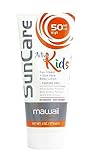 Mawaii SunCare Kindersonnenschutzcreme mit hohem Schutzfaktor SPF 50, 175ML - spezielle Lotion für Kinder mit UVA- und UVB-Strahlung - wasser- und schweißfest - keine schädlichen Chemikalien