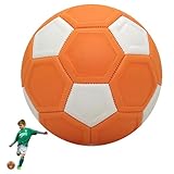 JXAXD Curve Ball, 20cm Curve Ball Fussball, Curveball Fußball, Kickerball Curve Ball, Gummi Swerve Fußball, Fun Sport Softball Fußball für Outdoor-Spiele Geschenk für Kinder