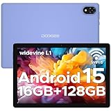 DOOGEE U10 2025 Neueste Android 15 Tablet 10 Zoll, 16GB RAM+128GB ROM (2TB TF) Kinder Tablets PC 5060mAh Gaming Tablet Android, Widevine L1/ 8MP+5MP Dual Kamera/WiFi 6/ Type C/ 3.5mm Kopfhörerbuchse