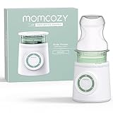 Momcozy Tragbarer Flaschenwärmer für Reisen, Doppelt Auslaufsicher, Schnelle Erwärmung mit Temperaturregelung, USB Wiederaufladbar, für Philips Avent, Tommee Tippee, Comotomo, MAM, Dr. Brown