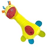 Quietschendes Hundespielzeug – Set aus weichem interaktivem Plüsch | Affe, Hirsch und Quietscher aus Plüsch für Welpen, Erwachsene, Hunde, Play Training, Unterhaltung, Reinigung