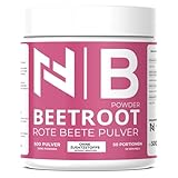 Natural-Fitness24 Rote Beete Pulver 500g Dose - 100% natürlich - Ideal zum Mischen von Rote Beete Säften, in Smoothies oder Bowls | Ohne Zusatzstoffe