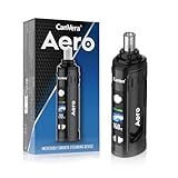 Vaporizer Kräuter Aero | Magnetisches Glasmundstück | Individuelle Temperatureinstellung | Timer | Keramik Kammer | LCD Farb Display | Vibration Funktion