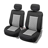 GNTHERF Auto Sitzbezüge, für BMW Serie 1 E87 F20 E46 Tuning E60 X5 E53 F30 E70 Sitzbezügesets Allwetter Atmungsaktiv Verschleißfest Auto Zubehör Airbag Kompatibel,A 4 pcs