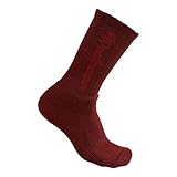 Woolpower 400 Logo Classic Socken Kinder rot