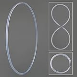 Faltbarer Hula Hoop Rohling, PP (Polypropylen) 19mm, Ø85cm