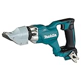 Makita DJS200Z Akku-Blechschere 2,0 mm 18V (ohne Akku, ohne Ladegerät), Petrol